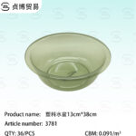 Plastic basins