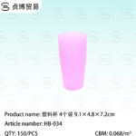 Plastic cup