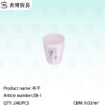 Melamine cups