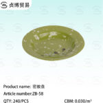 Melamine disc