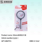 Crank magnifier